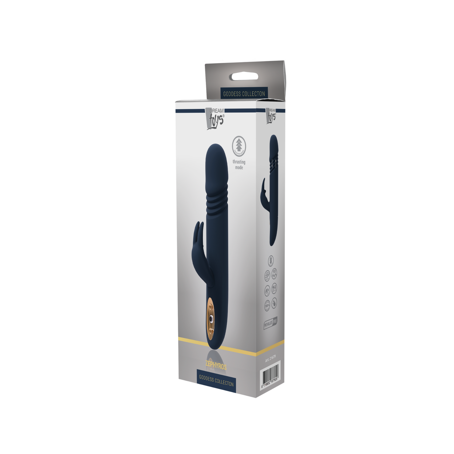 Zephyros - stotende duo vibrator