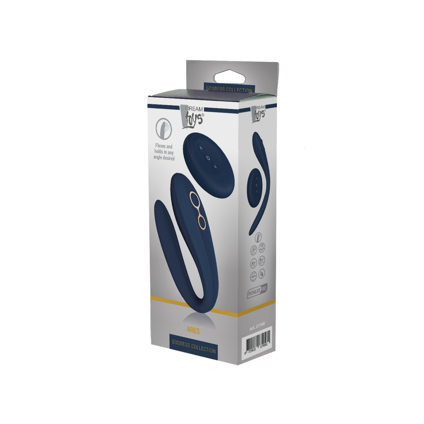 Blue Goddes - vibrator voor koppels